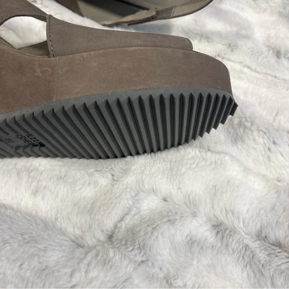 Eileen Fisher Dark gray Wedge Sandals women’s size 10 - Picture 8 of 10